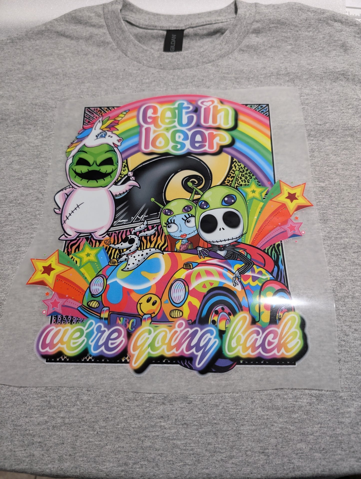 Rainbow hollween t shirt