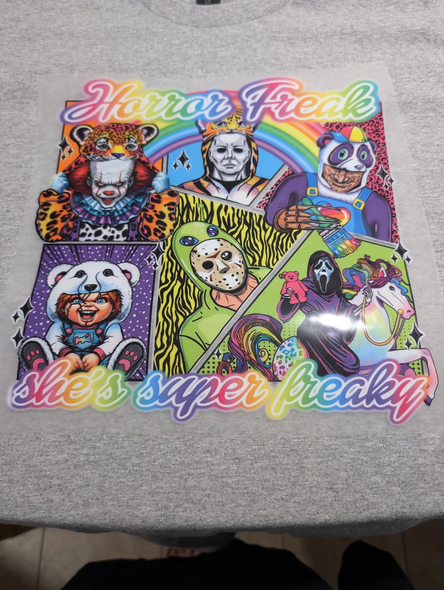 Rainbow hollween t shirt