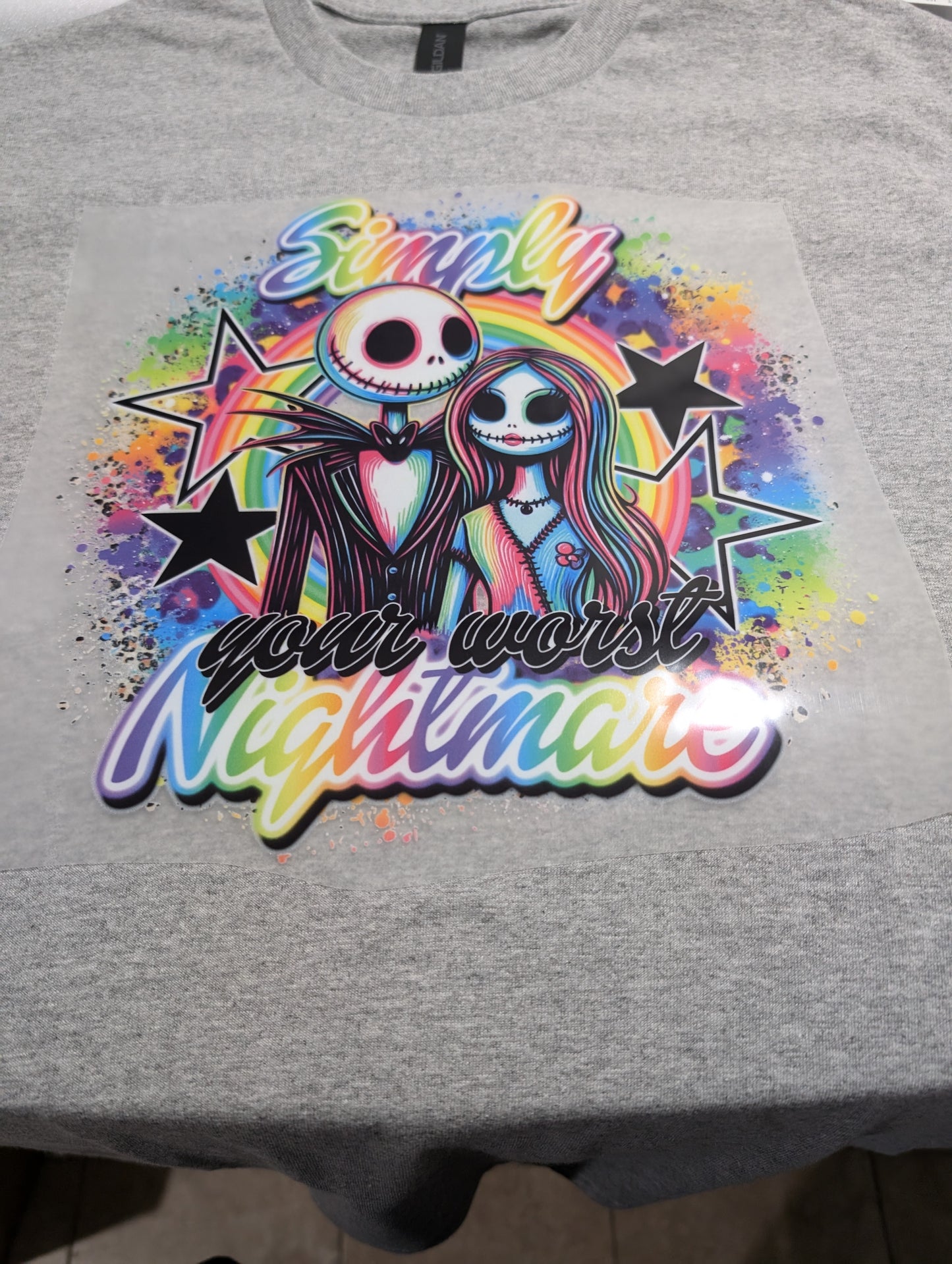 Rainbow hollween t shirt