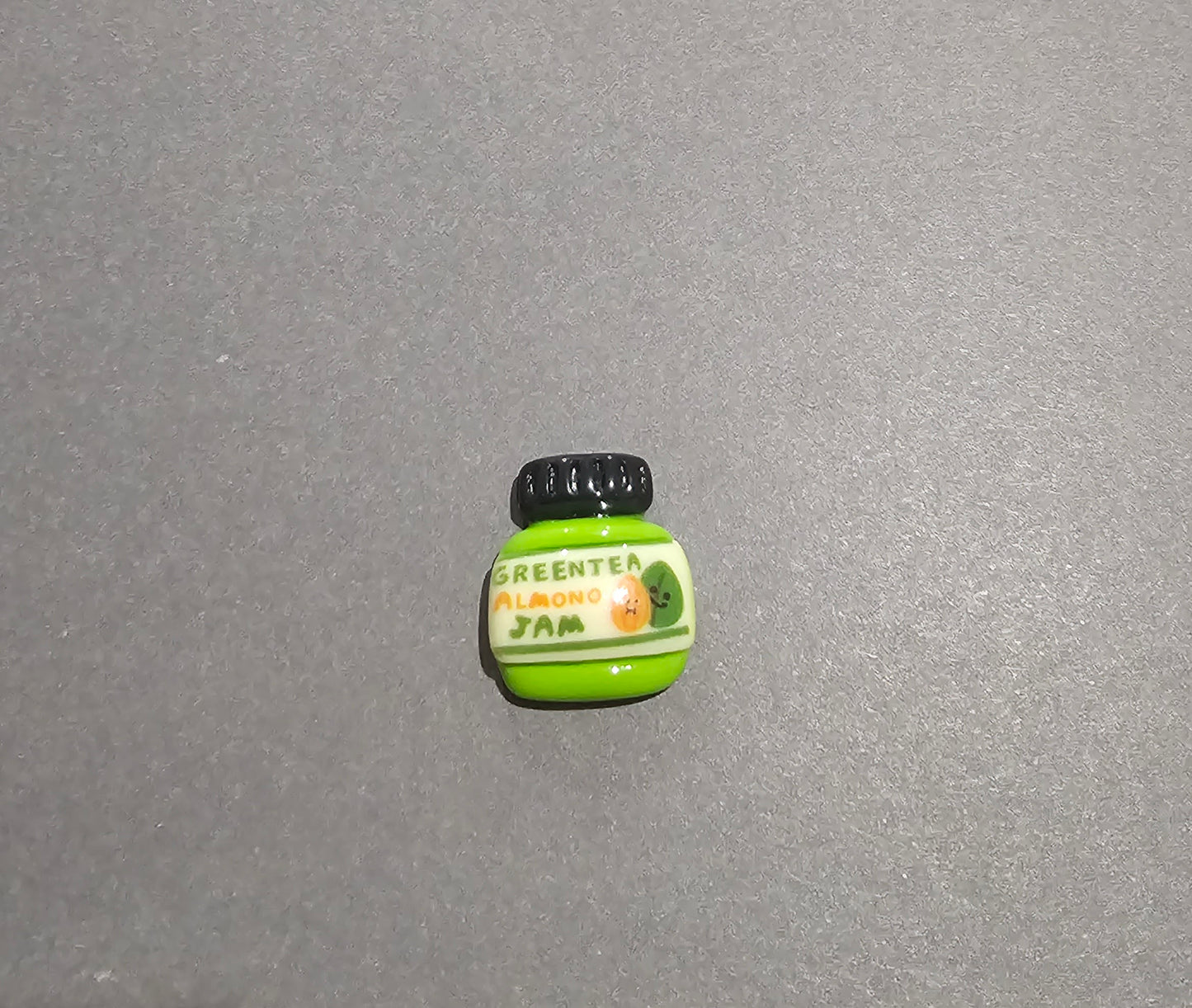 green tea almond jam croc charm