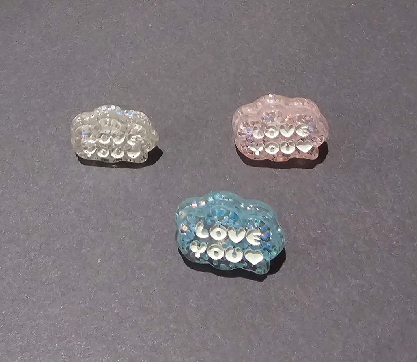 love you croc charms