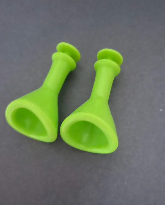pair of shrek ears croc charms
