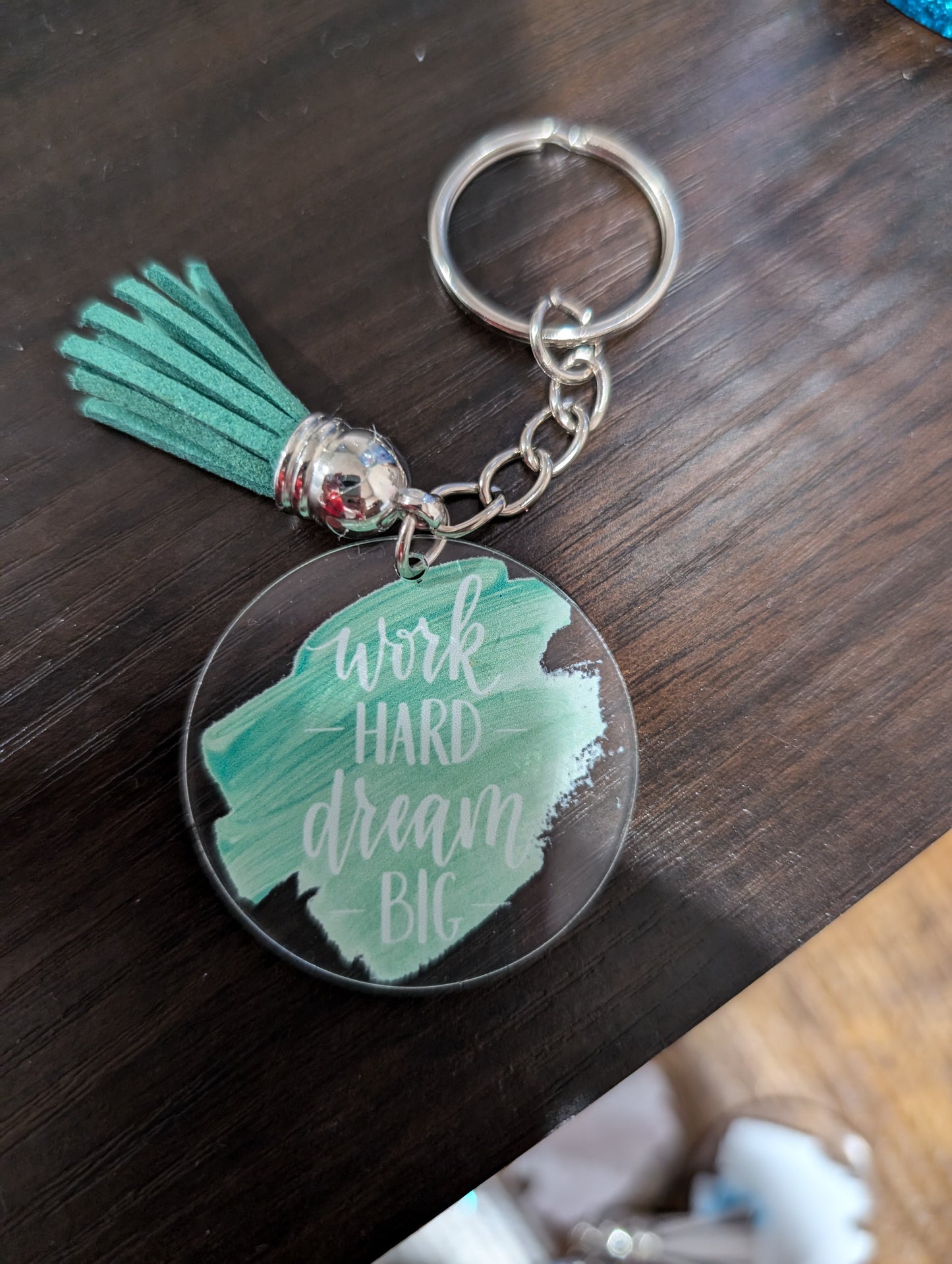 Inspirational keychain