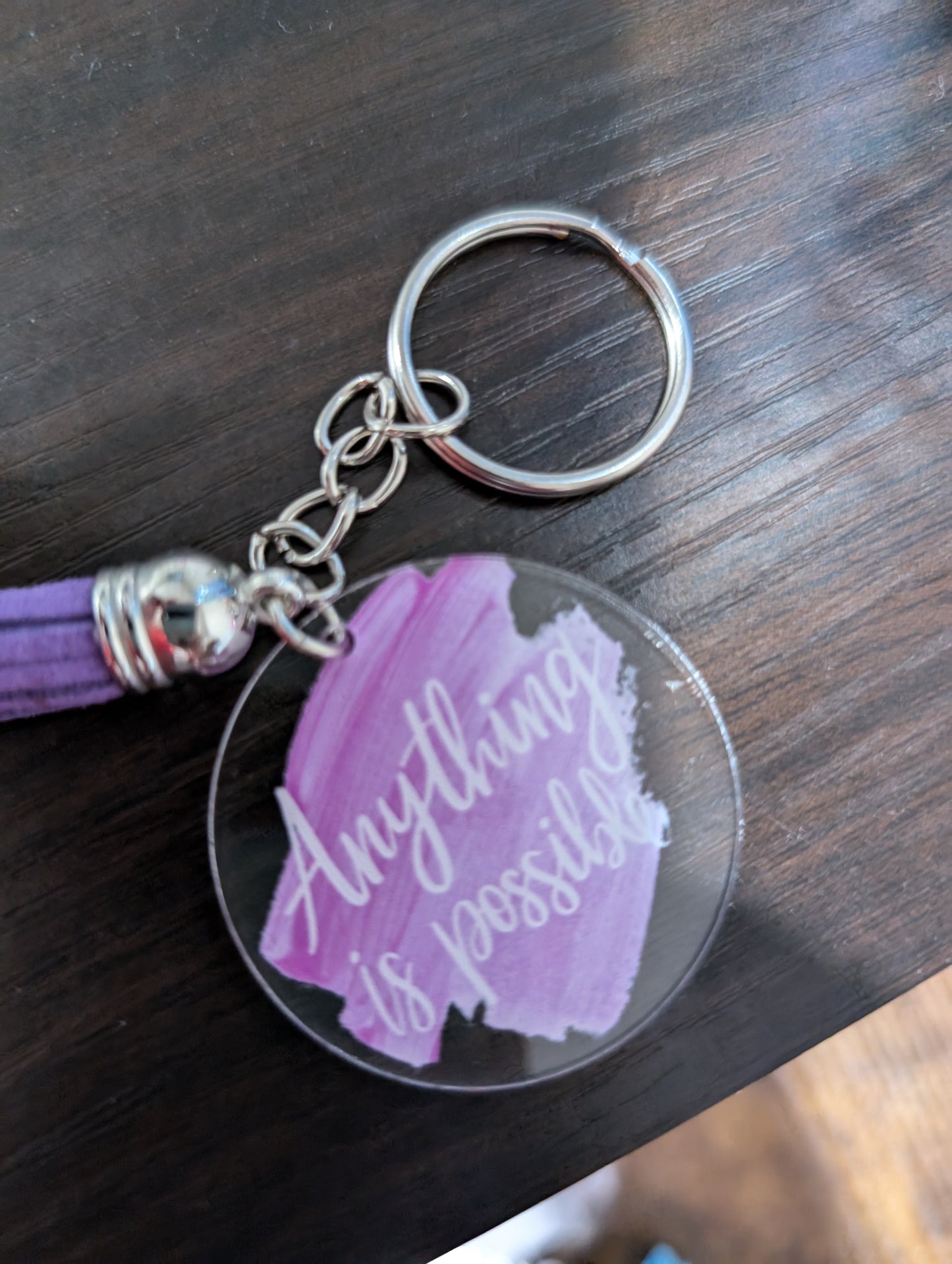 Inspirational keychain