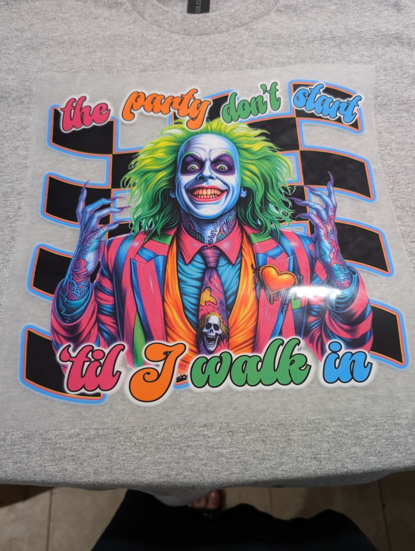 Rainbow hollween t shirt