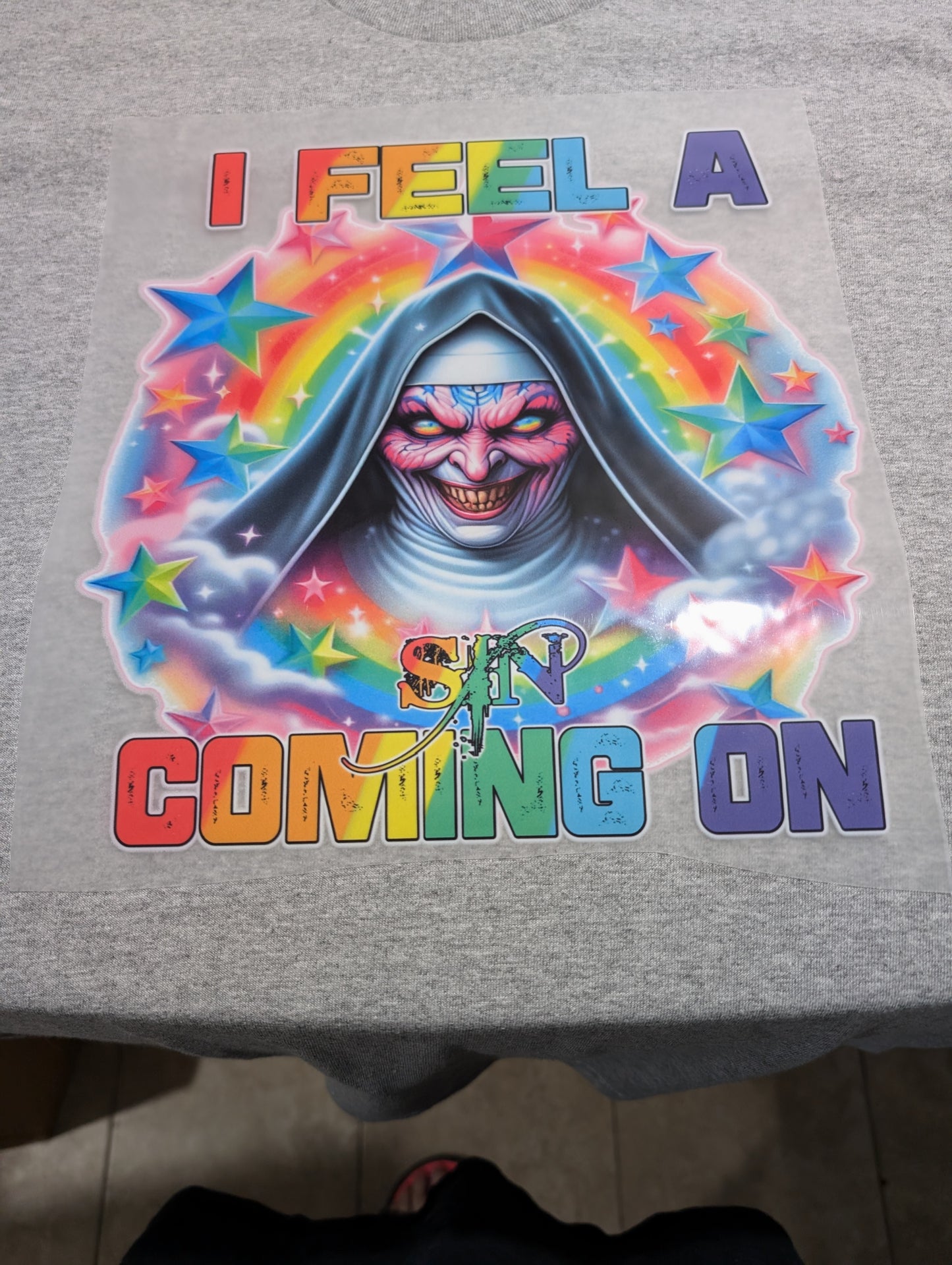 Rainbow hollween t shirt