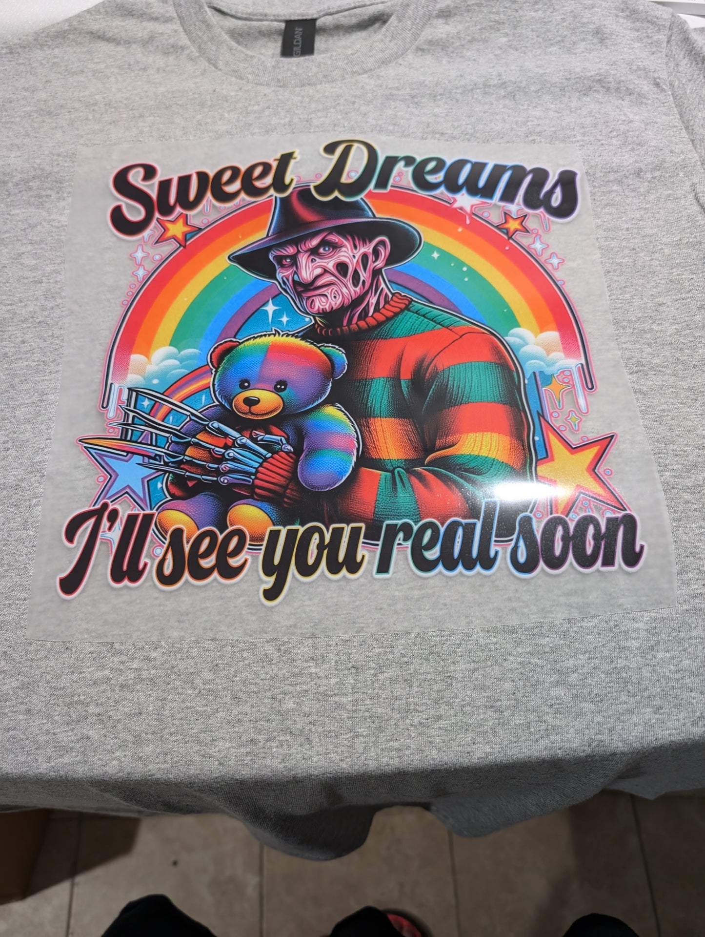 Rainbow hollween t shirt